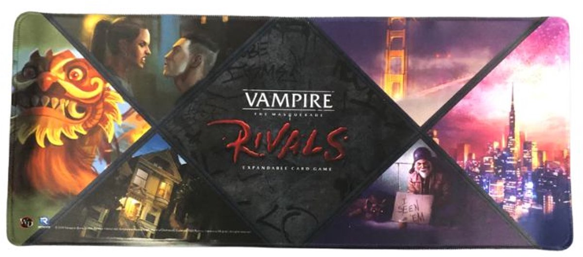 Vampire: The Masquerade - Rivals – San Francisco Clan Playmat - Speelmat