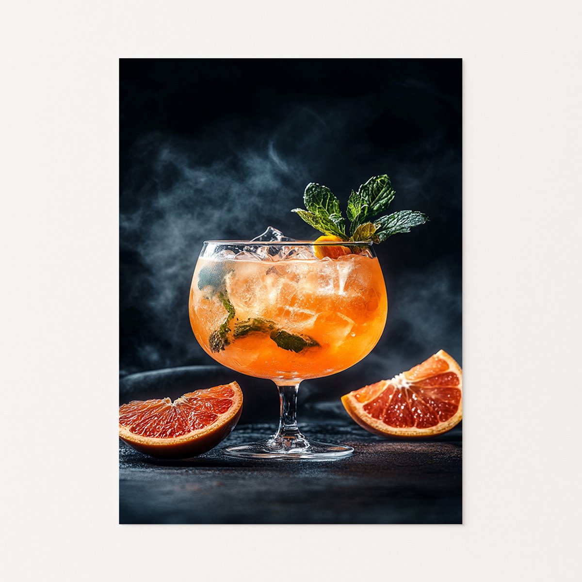 Cocktail wanddecoratie – moderne poster – poster vintage – 70x100 cm