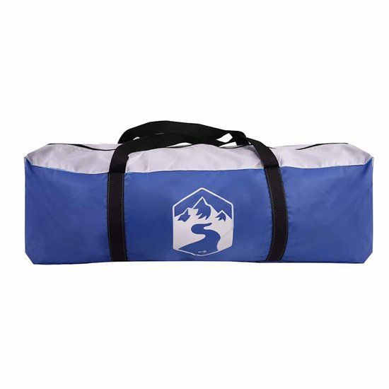 vidaXL - Tenten - met - dak - azuurblauw - 320 - x - 320 - x - 218 - cm - Polyester van Merkloos — afbeelding 3