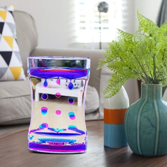 Colorful Liquid Timer - Anxiety Relief Toy - Liquid Motion Timer ...