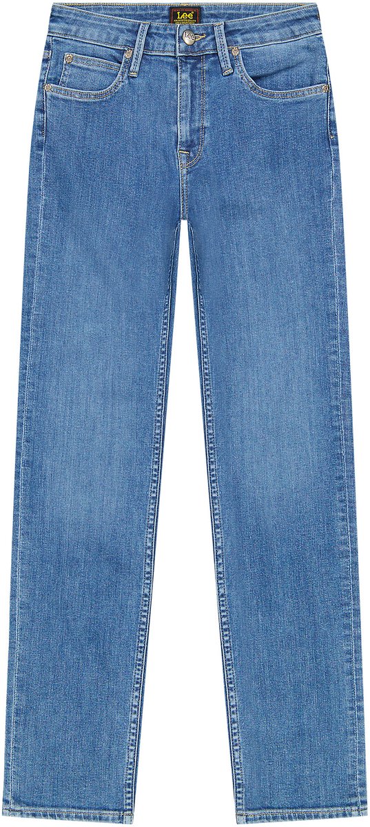 LEE ELLY HIDDEN LAGOON SLIM STRAIGHT DAMES Blauw