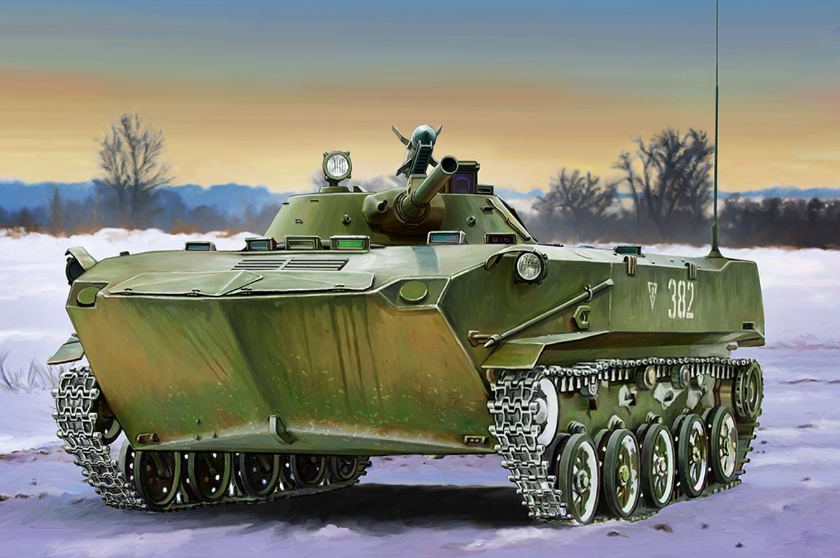 HobbyBoss Modelbouwpakket Militaire voertuigen - 80153 BMD-1 - Sovjet Gepantserd Luchtlandingsgevechtsvoertuig Plastic - 1:35 - Modelbouw