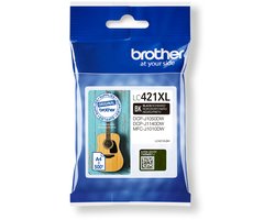 Brother Inktcartridge brother lc-421xlbk zwart - 1 stuk