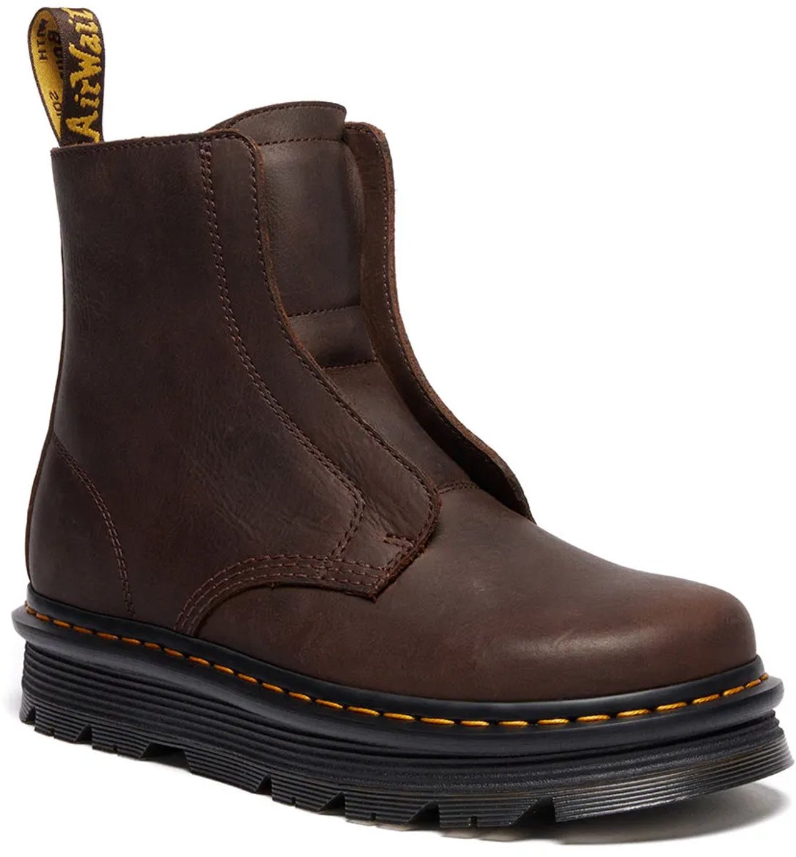 Dr Martens Zebzag Laceless Klompen Man Vrouw Bruin