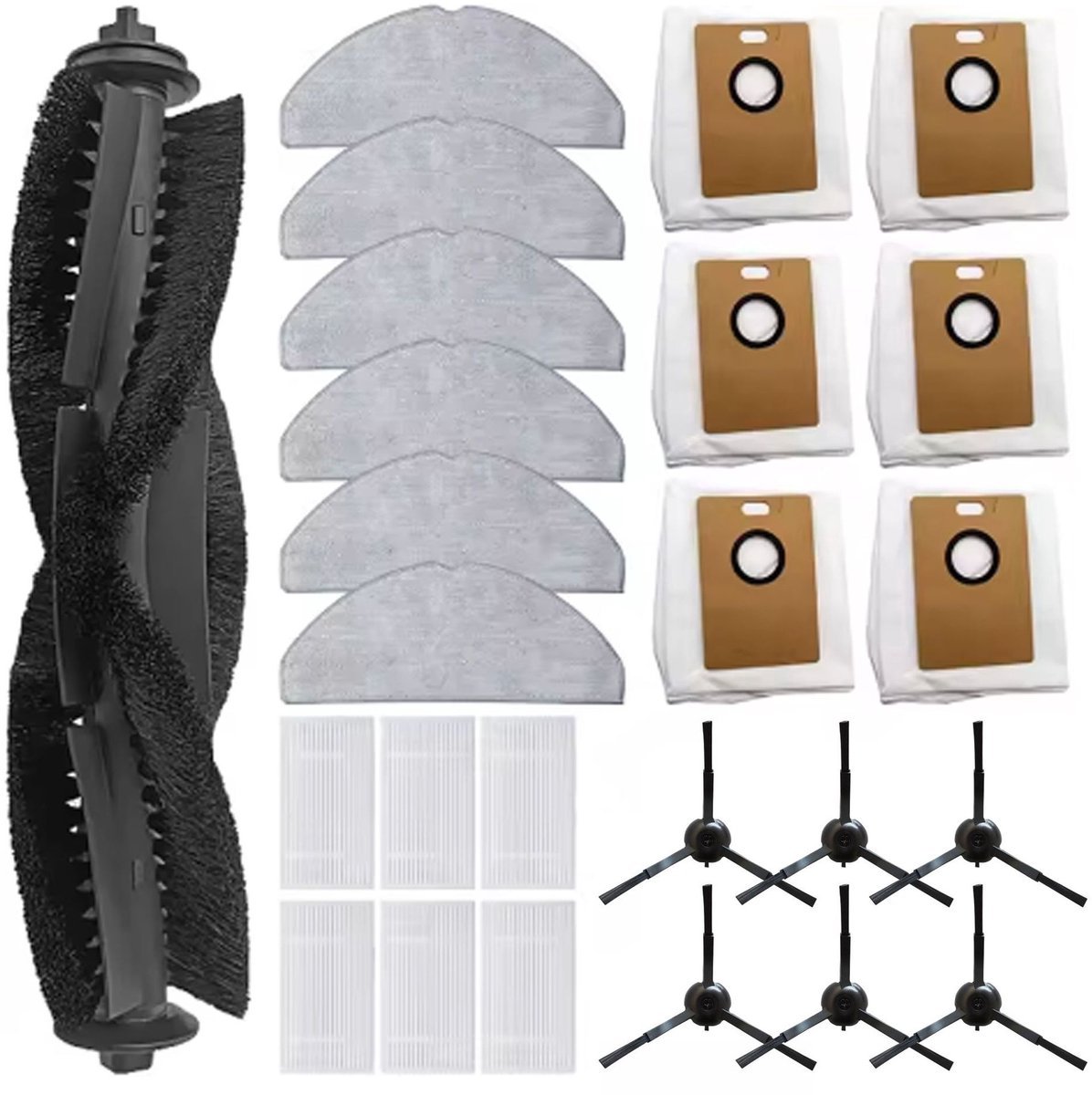 Geschikt voor tapo grondveegmachine accessoires RV30/RV20 Max Plus-25 stuks