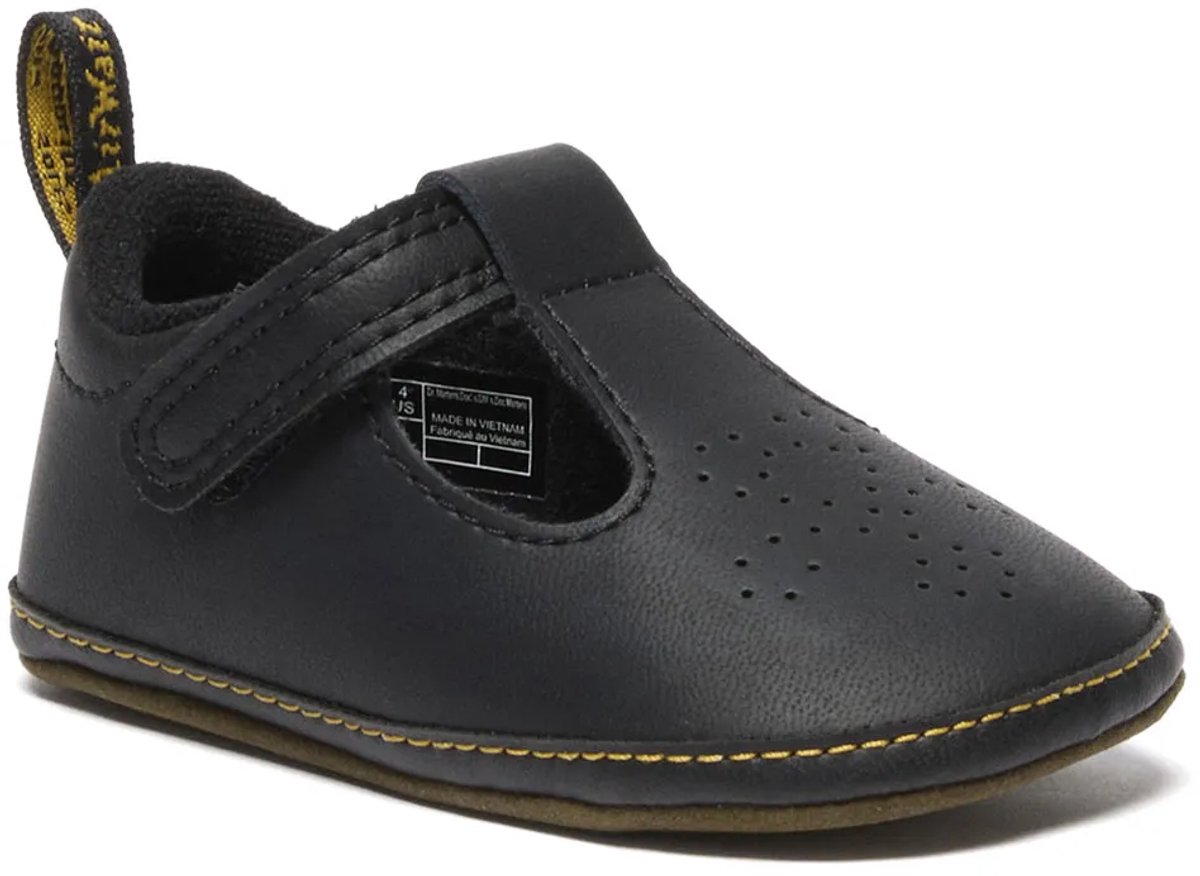 Dr Martens Polley Crib Schoenen Jongens Meisjes Zwart