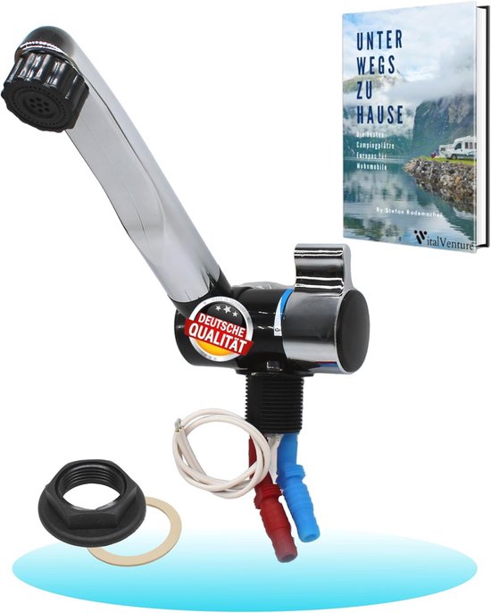 Drinkwaterslang 1 Meter – Blauw 14 Mm – Koudwater Slang Voor Camper En Caravan – Veilig Voor Levensmiddelen – Algenvrij