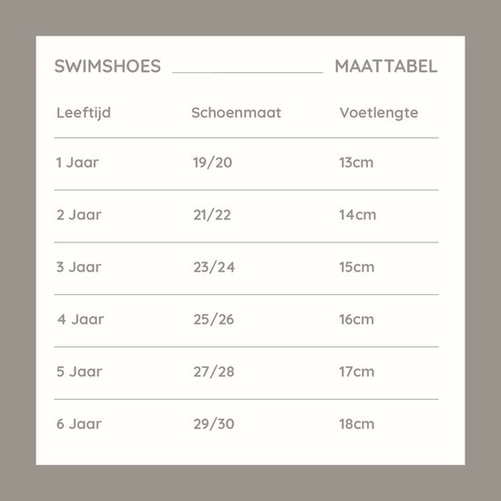 Fresk Zwemschoenen 27/28 -UV 50-bescherming – Antislip Strandschoenen – Quick Dry – Waterschoenen voor Kinderen – Elastische Pasvorm Jongens - Creme - Lighthouse