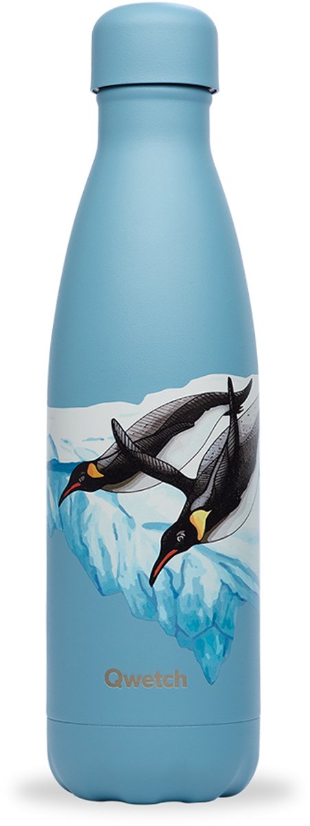 Qwetch - Isothermische fles - Originals Pinguïn- 500ml