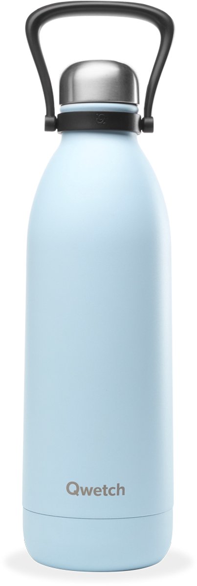 Qwetch - Isothermische fles - Titan Pastel Blauw- 1,5L