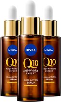 NIVEA - Q10 Serum Anti-Rimpel Expert - 3 x 30 ml - Voordeelverpakking