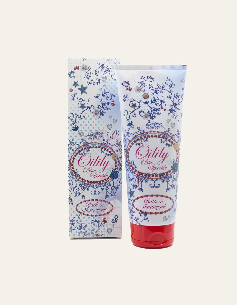 Oilily - Blue Sparkle Bath & Shower Gel 250 ml - Multicolor - One size
