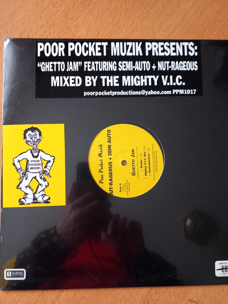 GHETTO JAM mixed by MIGHTY V.I.C. ( 12 "VINYL)