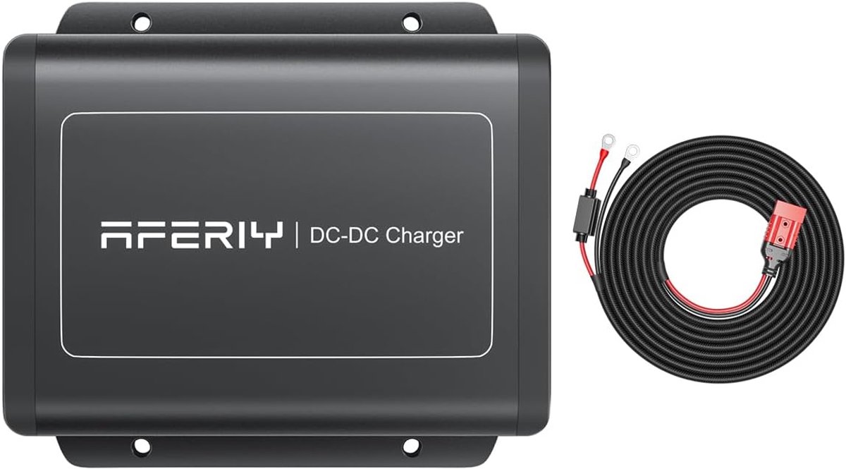 AFERIY AF-DC060 Laad een draagbaar energiestation op tijdens het rijden - DC-ingangskabels-Geschikt 12V/24V Voertuigen - 600W DC-ingangskabels
