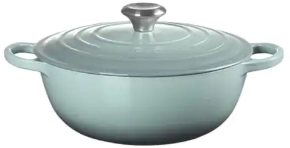 Le Creuset Signature Marmite 26cm 4,10l Sea Salt