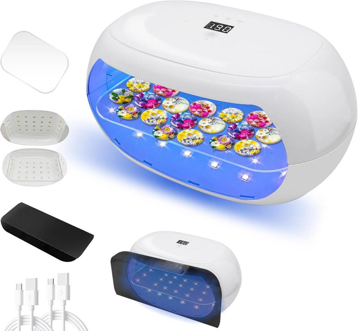 60W Dubbelzijdige UV-harslamp voor het uitharden van hars