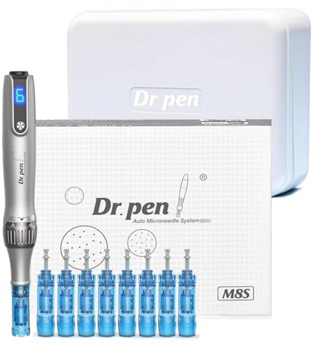 Draadloze Microneedling Pen voor Gezicht en Lichaam - Zelfzorg Gereedschap voor Huidverzorging