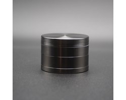 50mm Precisie Kruidenmolen - zinklegering - Grinder - Gun Metal