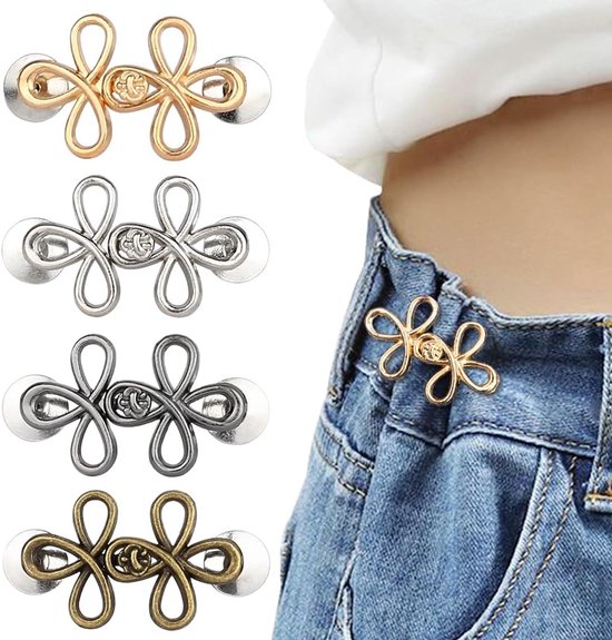 Broekriem Strakker Maken, 8 Stuks Broek Strakker Maken Clip & Taille