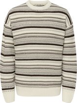 Only & Sons Roy Trui - Heren Sweater - Gardenia