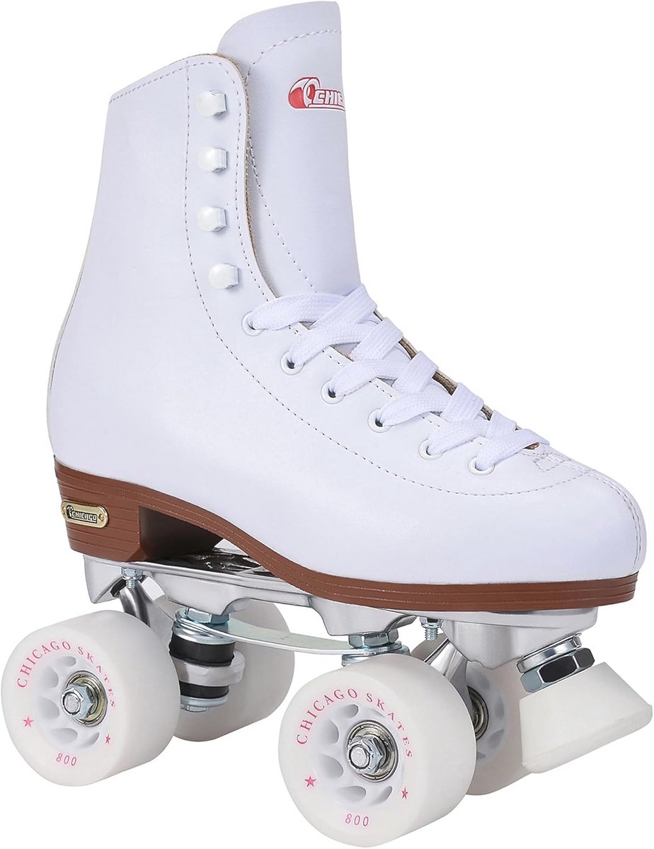 Leren Gevoerde Rink Skate Dames voor Optimaal Comfort en Veiligheid