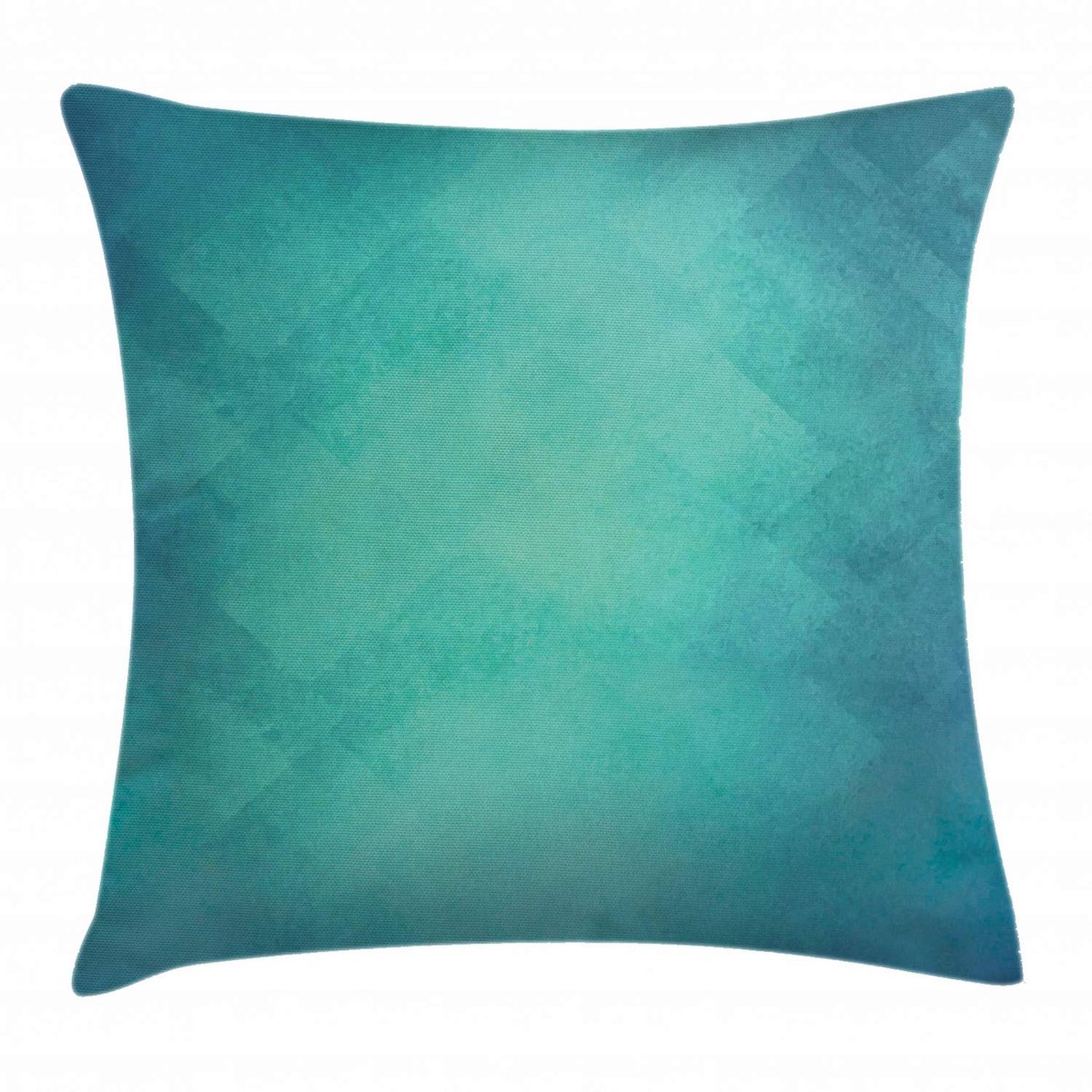 ABAKUHAUS Kussenhoes 40x40 cm – tealblauw – Dubbelzijidig bedrukt, met rits – Wasbaar Turquoise Blau
