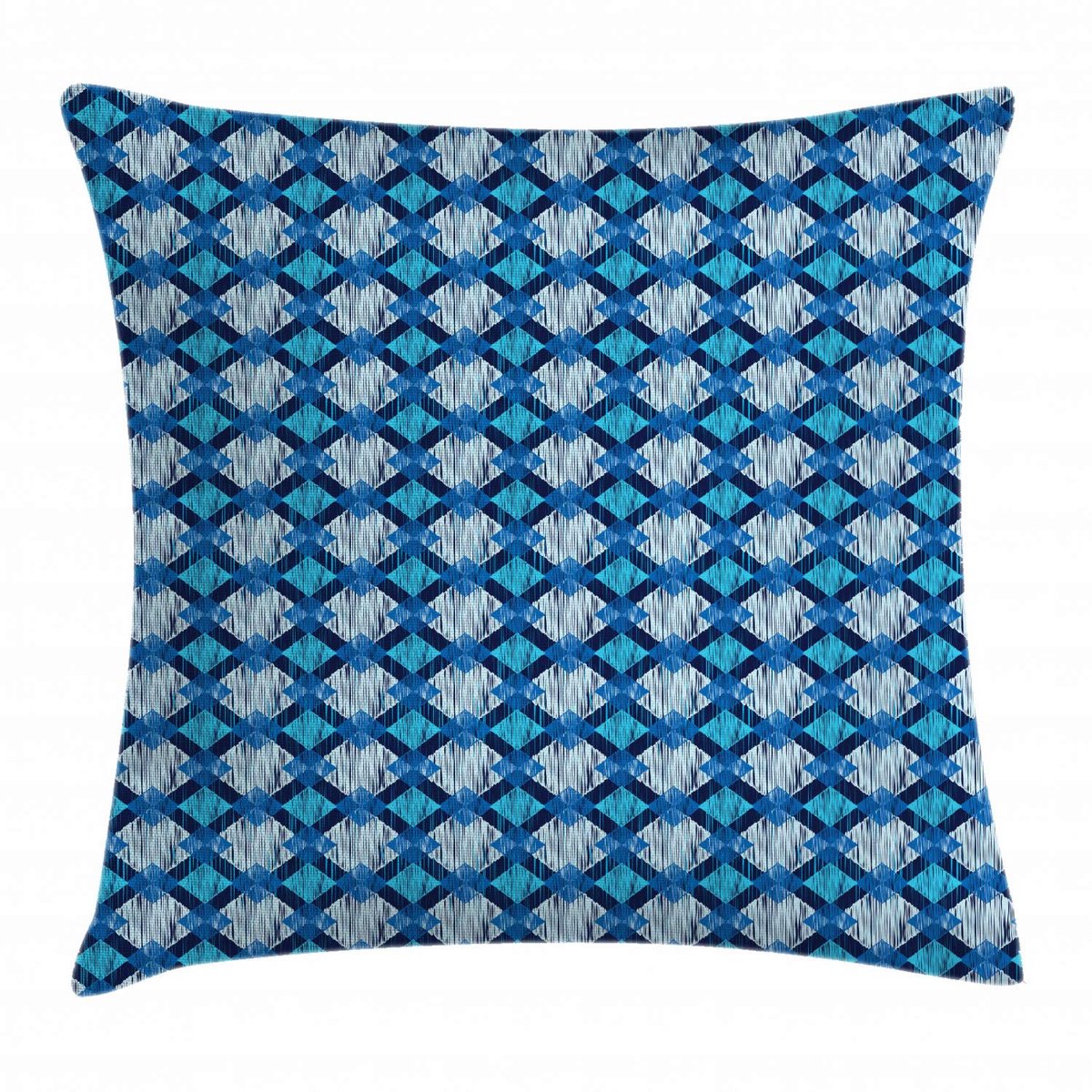 ABAKUHAUS Ikat Kussenhoes – 40x40 cm – Dubbelzijdig gedrukt – Multicolor