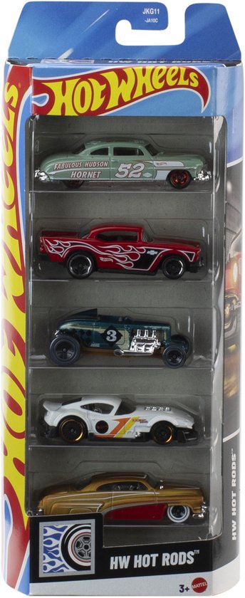 Hot Wheels Cadeauset met 5 Auto’s – Speelgoedvoertuig