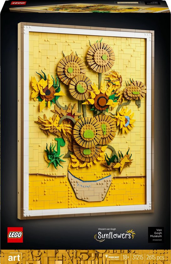 LEGO Art 31215 Vincent Van Gogh - Zonnebloemen kopen