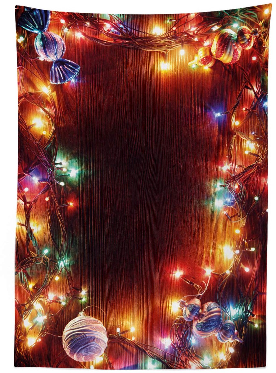 ABAKUHAUS Tafelkleed 140x200 – Satin Mengsel – Multicolor