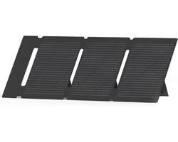 AFERIY AF-SL030 Draagbaar Zonnepaneel Opvouwbaar 30W - Monokristallijn - MWT Technologie - 23% Energie Conversie - Waterdichte IP65 Beoordeling - Inclusief Steun en 2x USB Type-C Poorten