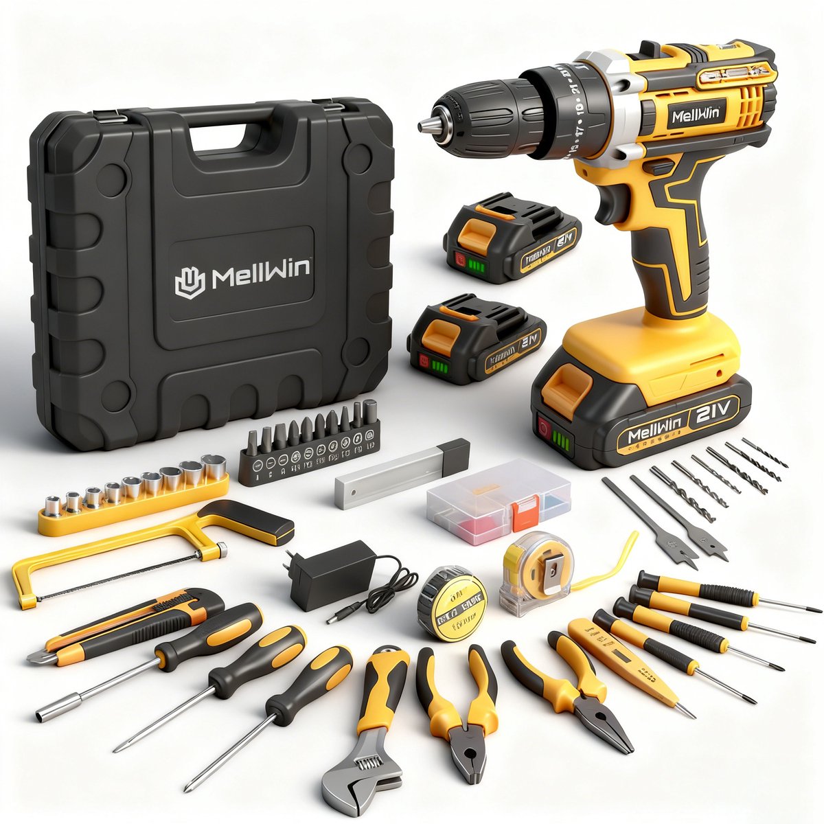Makita DLX2528TJ 18V Combopack DHP489 Klopboormachine DTD173Z Slagschroevendraaier 5,0 Ah accu (2 st), in Mbox