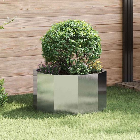 Schouw Verlenging Zilver 35 x 35 x 132 cm Roestvrij staal | Design Decor Outlet