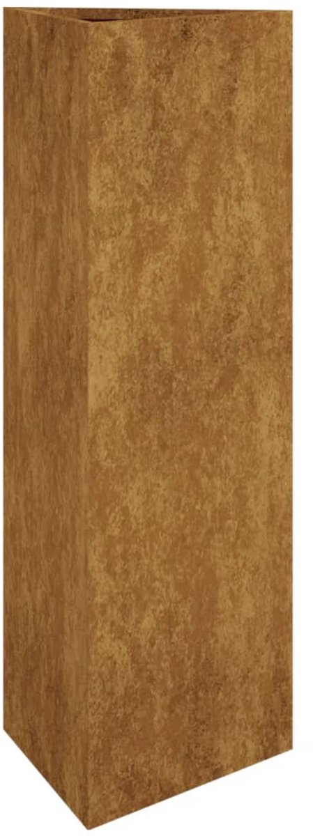 Plantenbak | Bloembak | Bloempot 30x26x75 cm cortenstaal