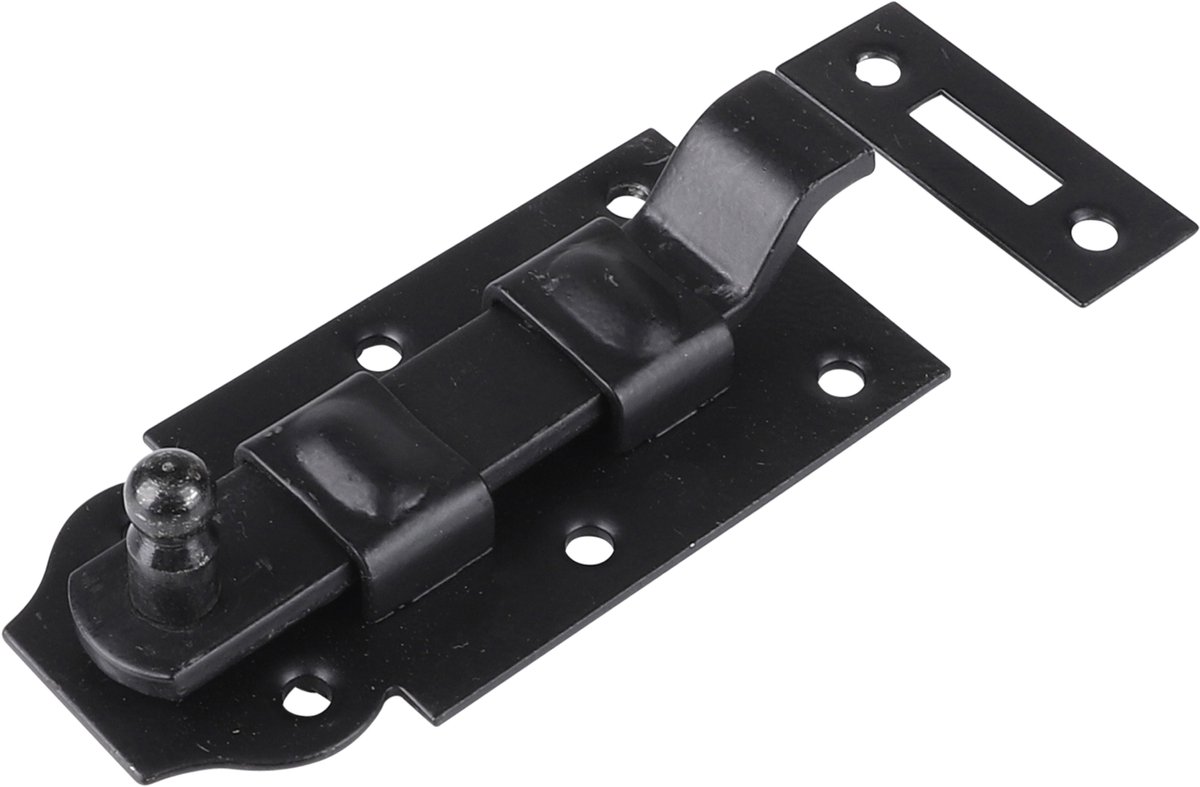 Starx schuif met bocht - 100 mm - zwart
