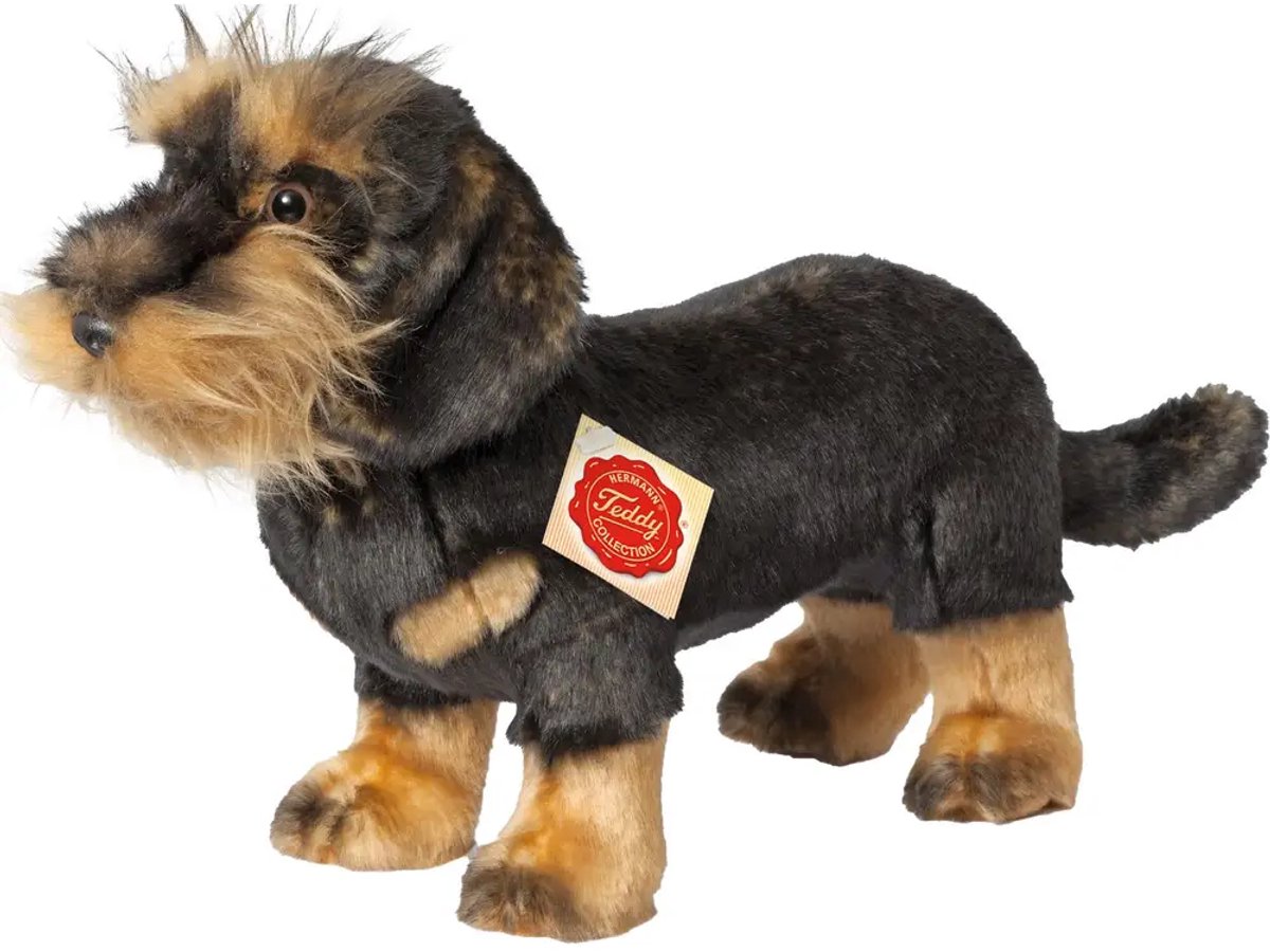 Hermann Teddy Knuffel Hond Ruwharige Teckel — afbeelding 7
