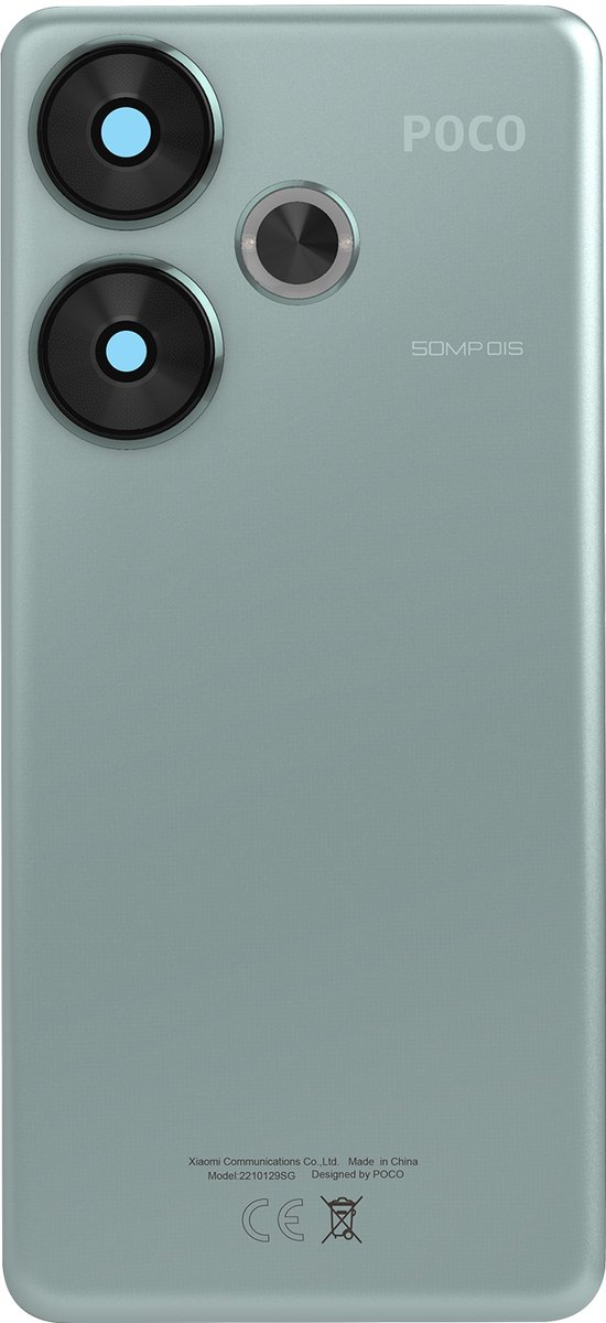 Xiaomi, Batterij cover voor Xiaomi Poco F6 Service Pack, Groen