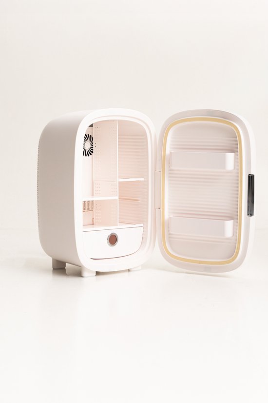 Knikker Skincare Fridge 12 Liter - Mini Beauty Koelkast voor Make-up & Cosmetica - Condensvrij & Met Maskerwarmer - Incl. Ice Globe van Knikker Cosmetics — afbeelding 4