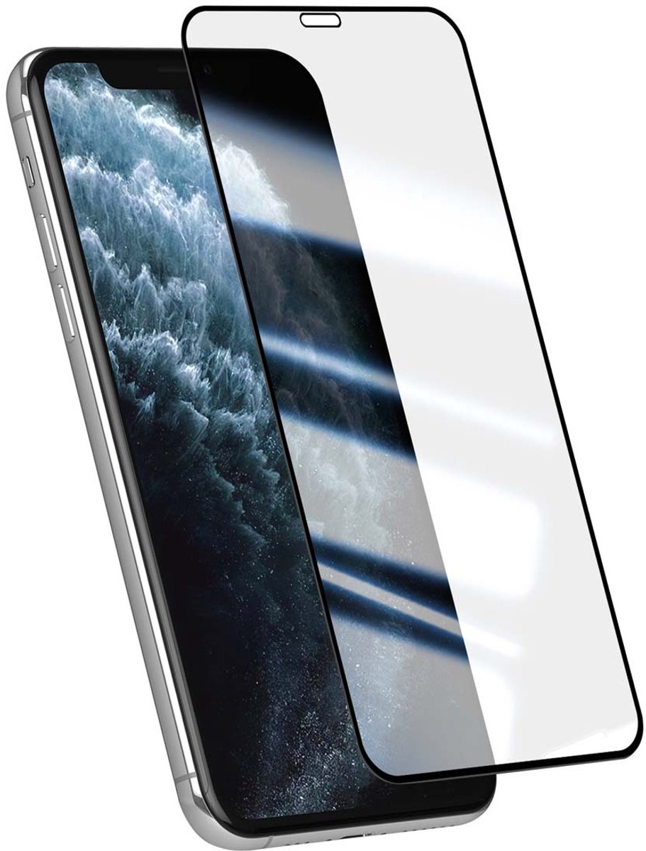 Avizar Gehard Glas Geschikt voor Apple iPhone Pro 11 Max Anti-Kras 3D Gebogen Ultra Sterk Bord, Transparant