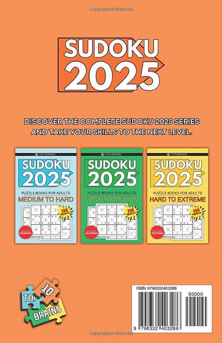 Sudoku Puzzelboek voor Volwassenen en Tieners | Gemakkelijk tot Moeilijk met Oplossingen | Twee Puzzels per Pagina