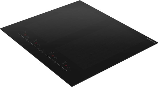 Inventum IKI6045 inbouw inductiekookplaat 60 cm - 1- of 2-fase - 4 kookzones - Switchzone - Boost - Timer - Kinderslot - Elektrische kookplaat 4 pits - Zwart