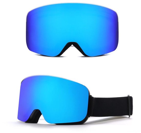Skibril - Skibrillen - Modieuze Cilindrische Ski Brillen, Volledige Film, Dubbele Laag, Anti-Bemisting, Winddicht