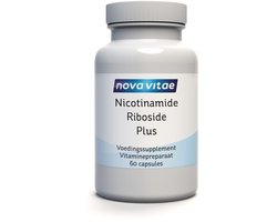 Nova Vitae - NAD+ - Nicotinamide Riboside Plus - Energie & Vitaliteit - Vitamine B3 - 500 mg - NAD activator - 60 capsules