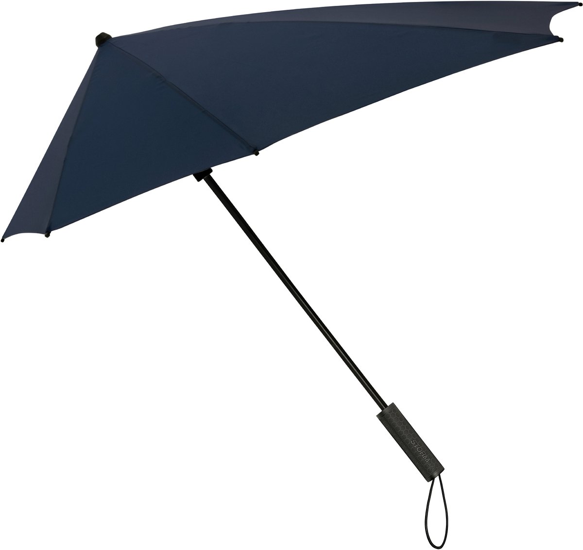 STORMaxi - Aerodynamische Stormparaplu - Windvlagen tot 100km/h - Ø 92 cm - Duurzaam - Marine Blauw