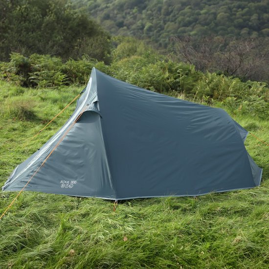 Vango Soul 300 - Trekkerstent - Tunnelontwerp - Waterdicht 3000 mm - Geschikt voor 2 Personen - Deep Blue van Merkloos — afbeelding 5