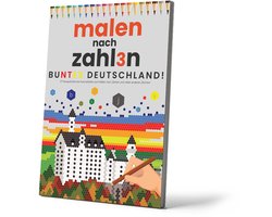 Kleuren op Nummer voor Volwassenen | Kleurrijk Duitsland! | Kleurboek voor volwassenen | Kleuren op Numm3r | Color by Number | Kleuren Volwassenen | Buntes Deutschland! | Vakantieboek voor Kinderen