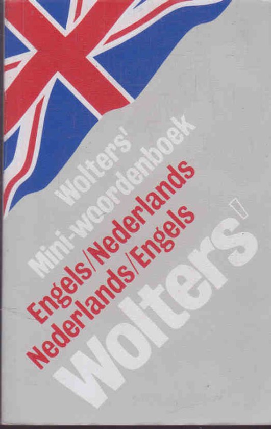 Wolters' Mini-woordenboek Engels/Nederlands Nederlands/Engel ... - cover