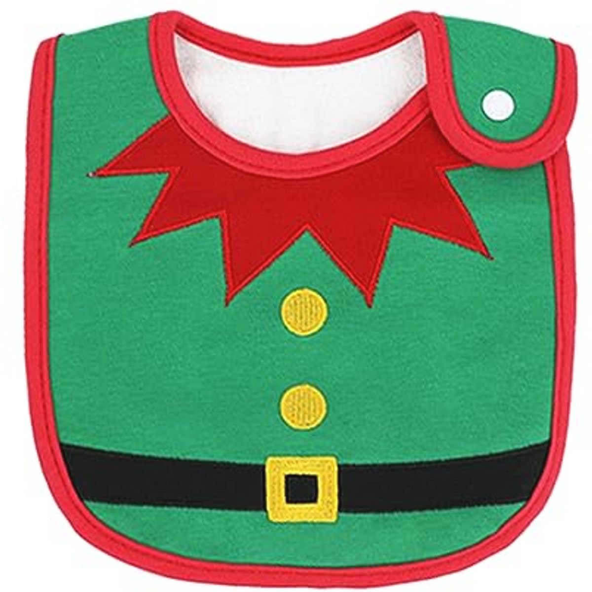 Waterdichte Slabbetjes met Kerstmotief voor Baby's - Ideaal als Geboorte- of Kerstcadeau