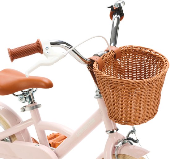 Generation Classic 12 inch Roze - Kinderfiets met Mandje van Generation — afbeelding 4