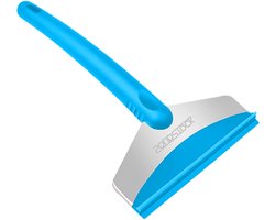 SolidStock IJskrabber Auto - Krabber Auto - Extra breed - Raamkrabber - Ergonomsich Design - Blauw